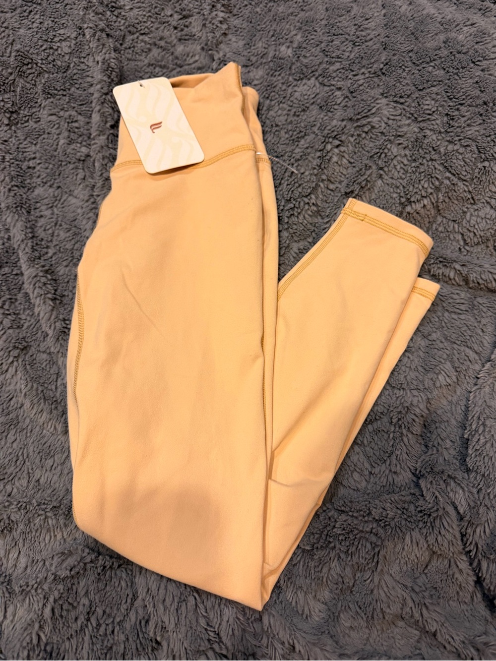 Fabletics the define high-waisted 7/8 “ caramel “  legging sz xxs nwt